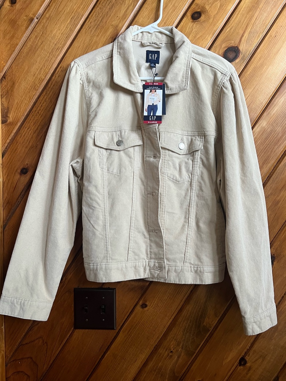 NWT GAP women’s corduroy jacket XL
